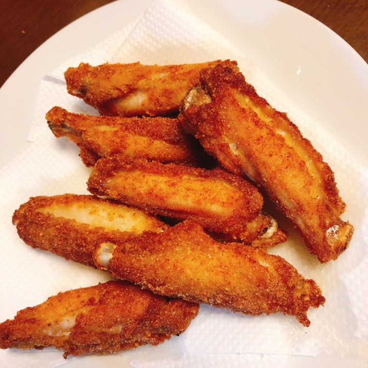 手羽中の唐揚げ レシピ 作り方 By あくびちゃんn 楽天レシピ